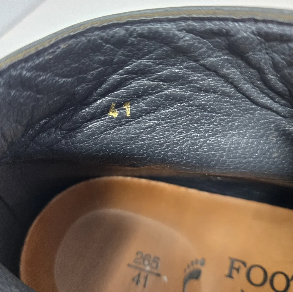 Footprints By Birkenstock Mens 41=8 To 8.5 Cornwall Chukka Boots Black Leather